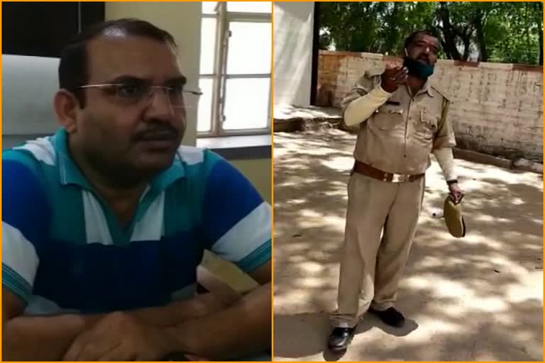 Home Guard Viral Video,   Home guards attempted self immolation