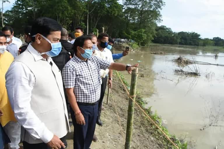 REPAIRING MANGALDOI DAM