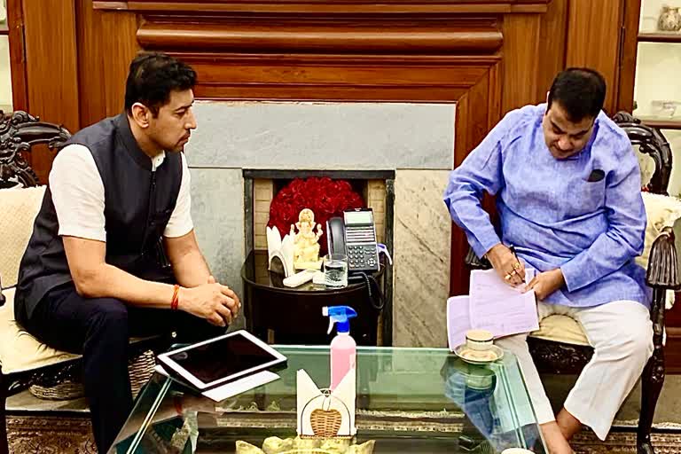 Nitin Gadkari, Rajyavardhan Singh Rathore