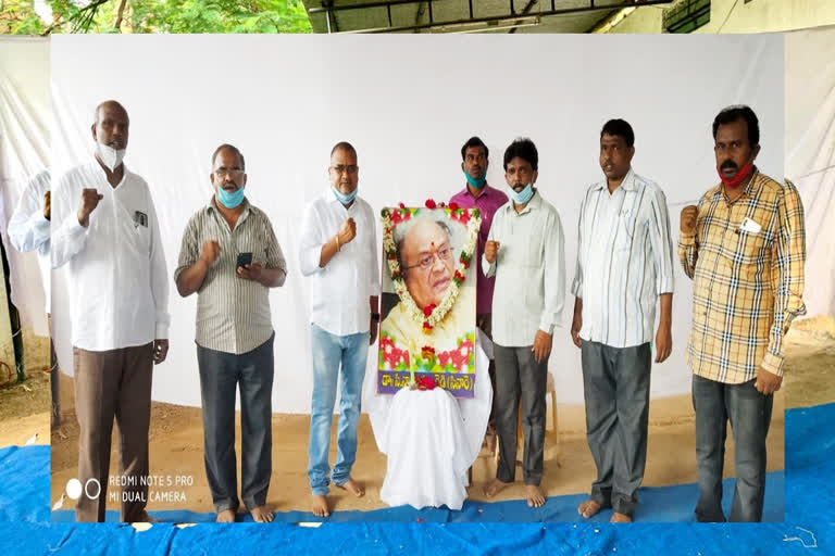 cnr jayanthi celebrations at care degree college nizamabad