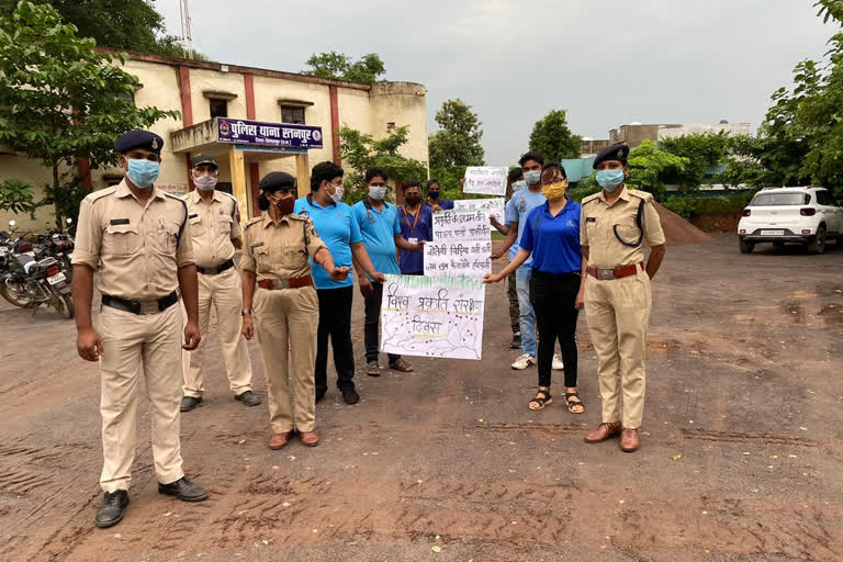 ratanpur-police-taken-out-rally-on-the-occasion-of-world-nature-conservation-day-in-bilaspur