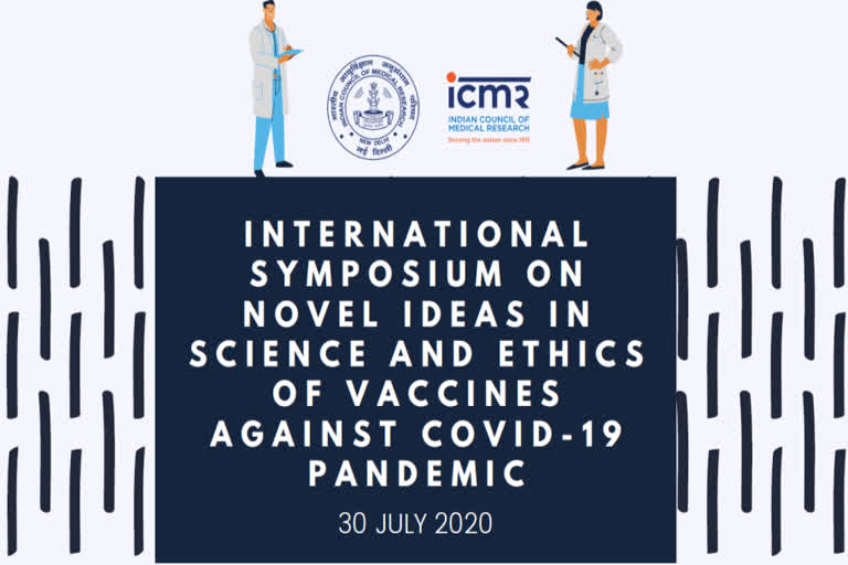 icmr to conduct international symposium on ethics of vaccines against covid-19 pandemic today