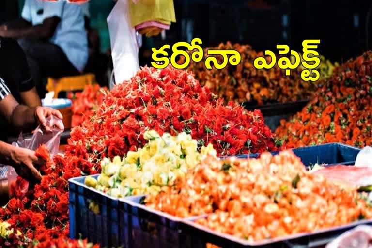 flowers-business-loss-effect-of-corona-in-telugu-states