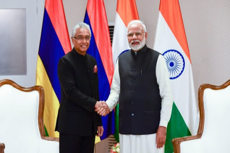 PM Modi, Pravind Jugnauth