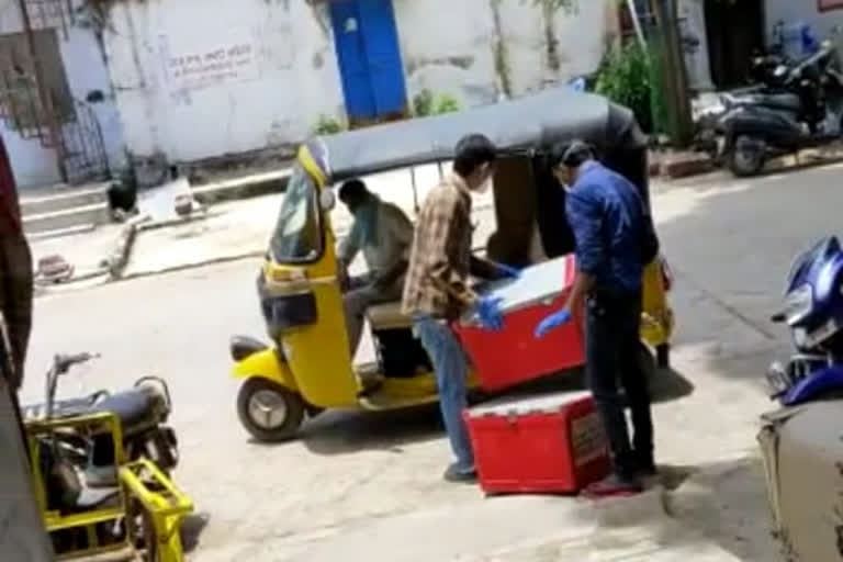 plasma packets golmal in manchiryal red cross center