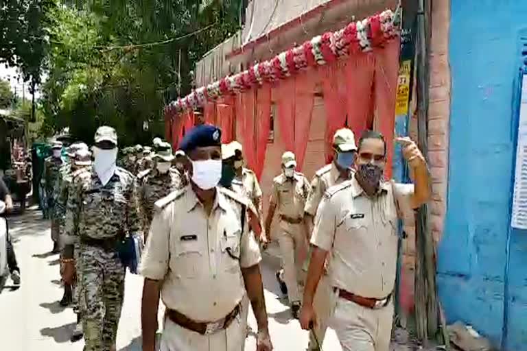 Jodhpur Police Flag March,  Jodhpur news