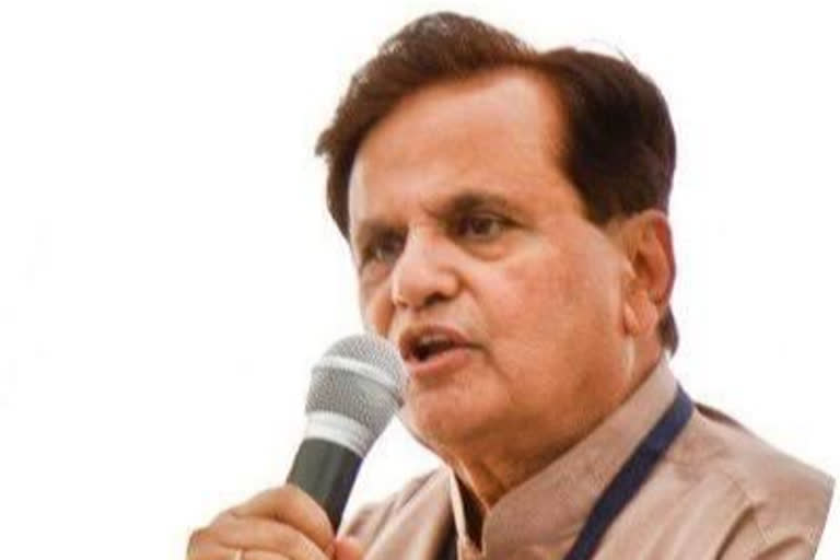 MP Ahmed Patel wrote a letter to the Prime Minister