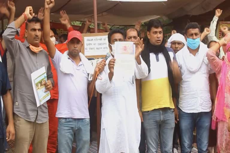 pti teachers protest in hisar