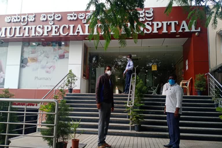 BBMP officials raid in private hospitals