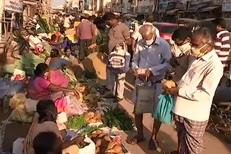 markets rush in nellore