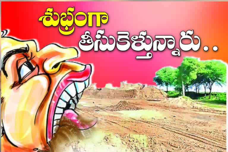 special story on Sand Mafia at mahabubnagar district