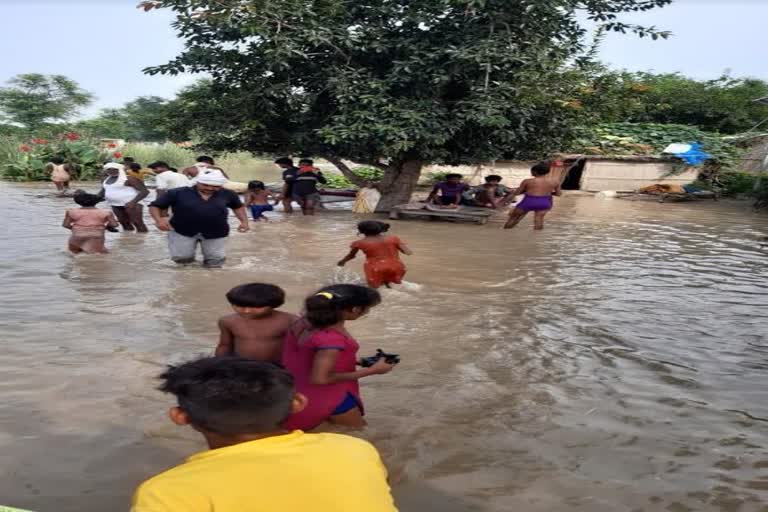 35 thousand population affected due to flood in barabanki