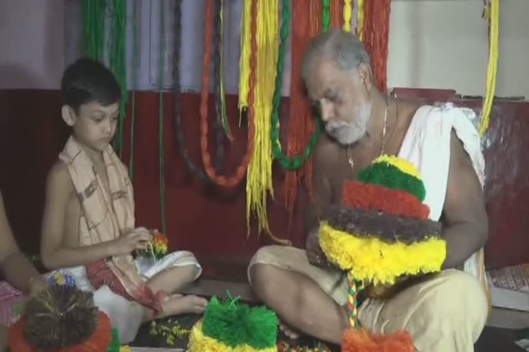 Rakhi For Lord Jagannath Preparing in puri