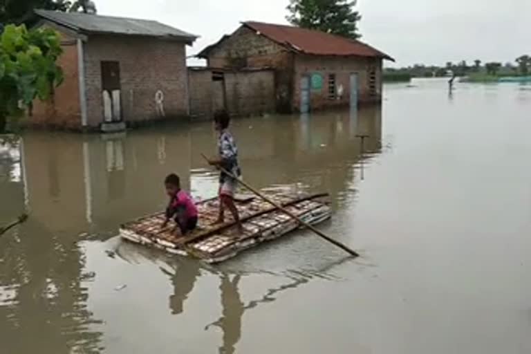 Flood At Bilashipara