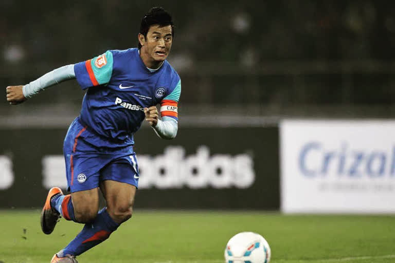 Indian footballer Bhaichung Bhutia says all strikers need to develop sixth sense