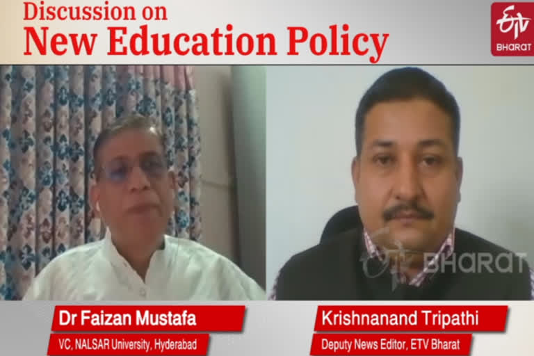 New Education Policy lacks legal backing, affirmative  action: Faizan Mustafa