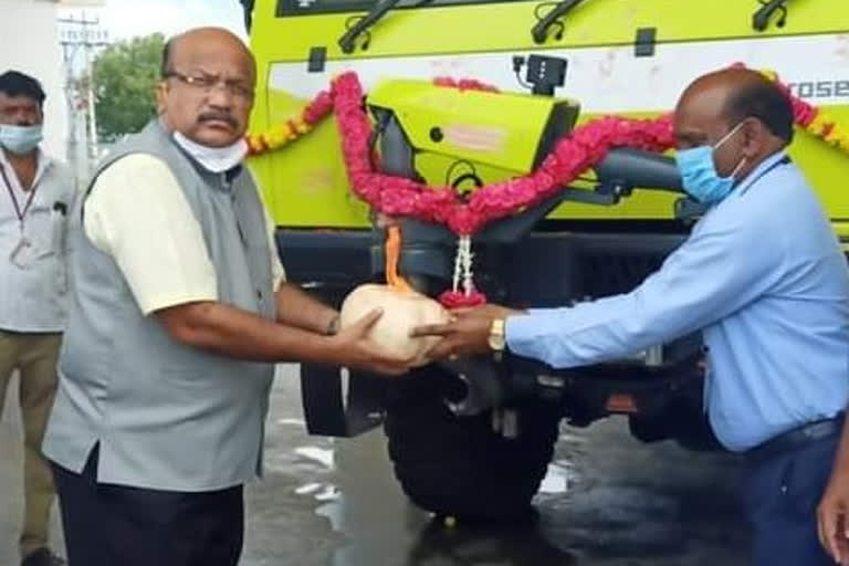 fire engine vehicle  to Kalaburagi Airport