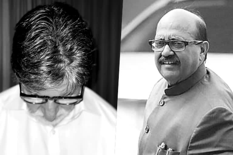 Big B pays tribute to Rajya Sabha MP Amar Singh