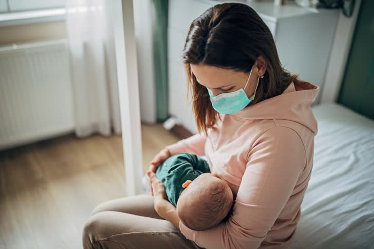 breastfeeding gives happiness to mother and keep child healthy