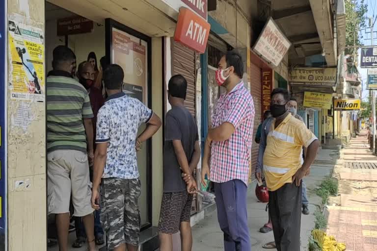 No Money in All ATM At Guwahati