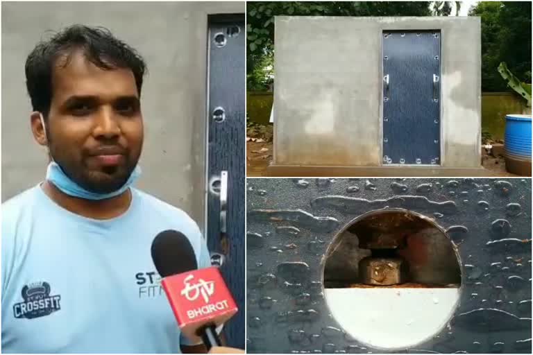 flood lock  flood lock technique  krishnakumar flood lock  kerala flood  കേരളം പ്രളയം  ഫ്ലഡ് ലോക്ക്  കൃഷ്‌ണകുമാർ ഫ്ലഡ് ലോക്ക്