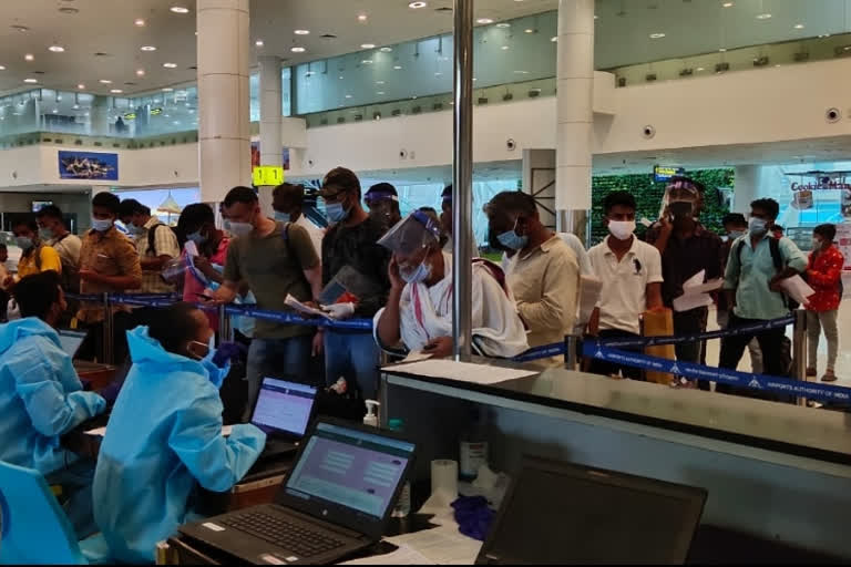 255 Indians who stranded in America and Saudi Arabia rescued in a special flight