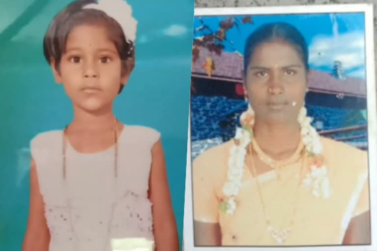 mother murdered his own daughter  திருவண்ணாமலை கழுத்தறுத்துக் கொலை  suicide in tiruvannamalai  mother killed daughter