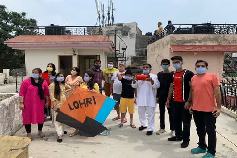 Raksha Bandhan is celebrated with the tradition of kite flying in Nahan