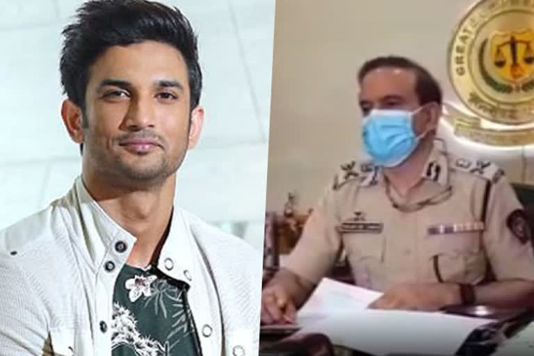 Mumbai Police Commissioner Parambir Singh gave out key points in connection with Sushant Singh Rajput's death case.