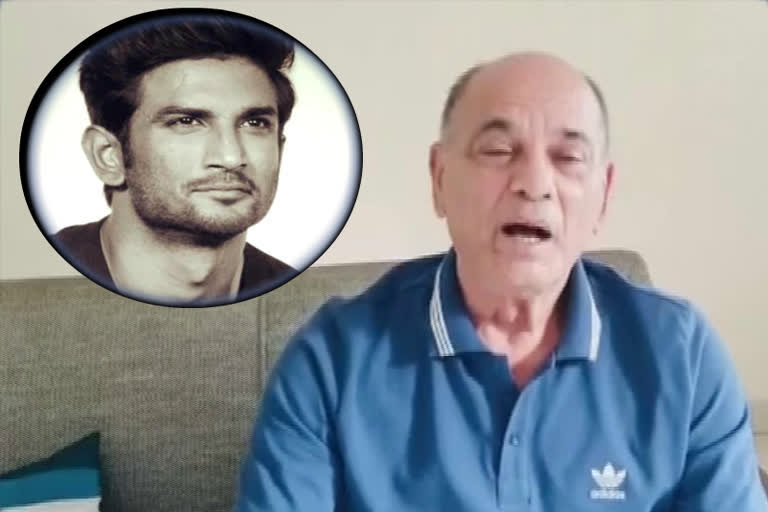 bandra police  sushant singh rajput father  sushant singh rajput father life in danger  सुशांत के पिता  बांद्रा पुलिस  सुशांत सिंह राजपूत के पिता  सुशांत सिंह राजपूत के पिता का एक वीडियो