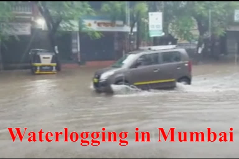 Overnight rain leads to waterlogging in Mumbai; Red alert in city for 2 days