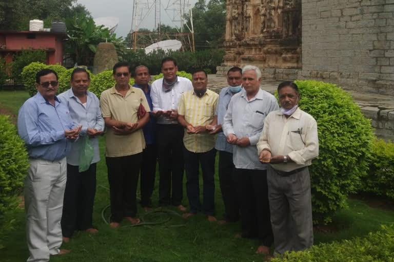 soil of shabri and laxmaneshwar temple sent to ayodhya ram temple