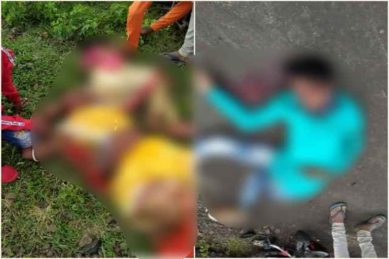road accident in banswara, बांसवाड़ा में सड़क हादसा