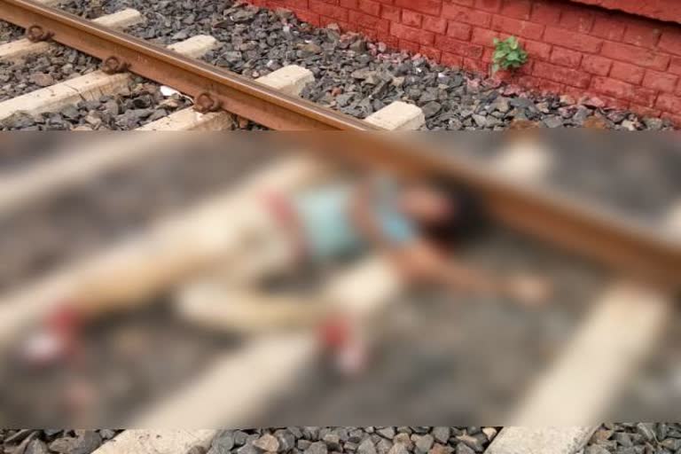 Dead body of youth found on railway track of Dumka