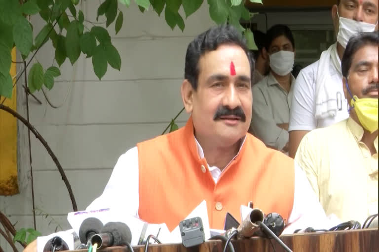 Home Minister Narottam Mishra