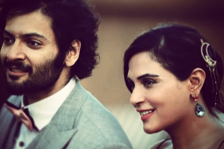 Ali Fazal and Richa Chadha