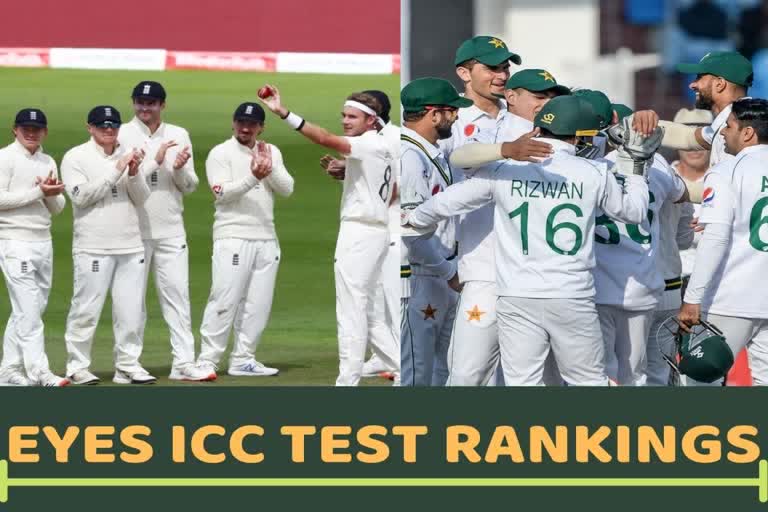 england pakistan players eyes progress in icc test ranking