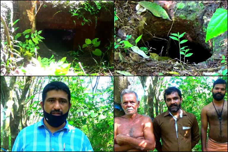 Red tombs as a symbol of old culture  Red tombs  symbol of old culture  കാസര്‍കോട് വാര്‍ത്തകള്‍  മഹാശില സംസ്കാരം  ചെങ്കല്ലറ