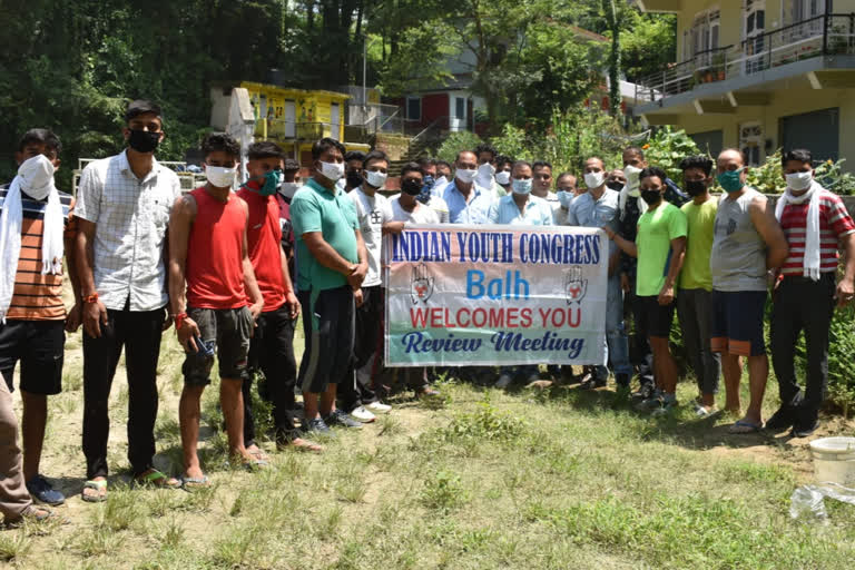 abvp workers joined congress in mandi