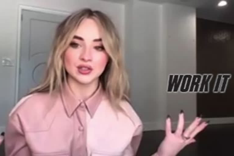 Sabrina Carpenter on playing offbeat dancer in dance drama Work It