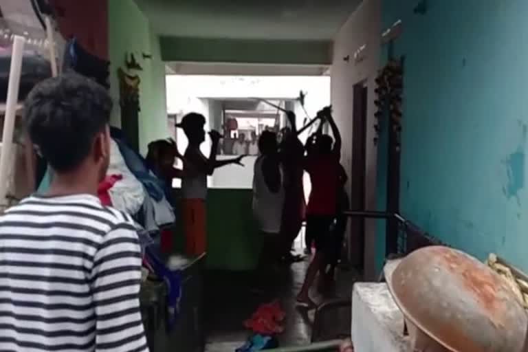 two groups fight video viral in panchkula