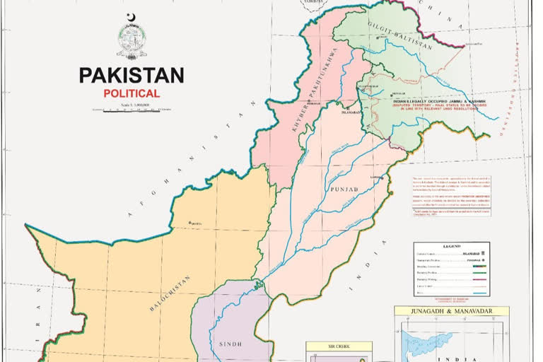 Pakistan map