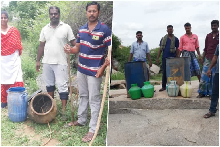 சாரய ஊறல் அழிப்பு  கள்ளச்சாராய ஊறல் அழிப்பு  விழுப்புரம் மாவட்டச் செய்திகள்  villupuram district news  illicit arrack units