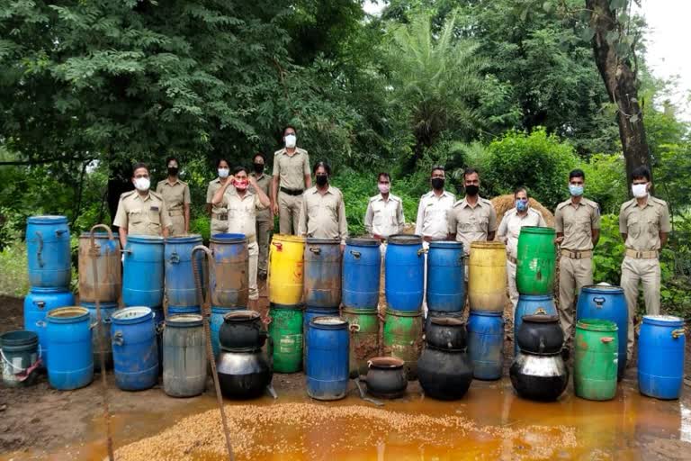 wine raid in nabrangpur