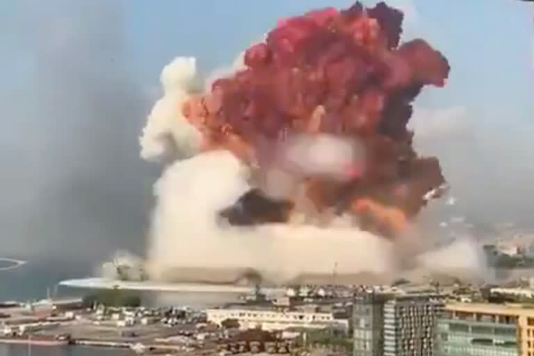 Explosion in Beirut