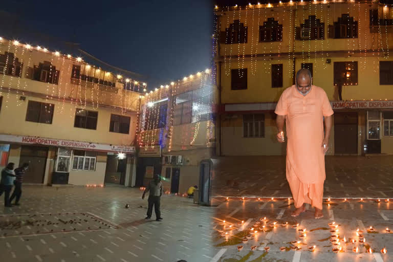 kalkaji mandir decore