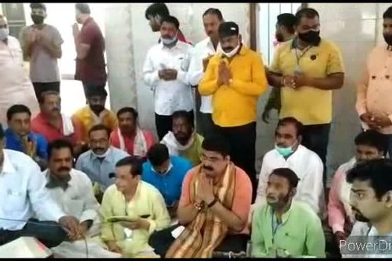 Recitation of Hanuman Chalisa organized at famous Khedapati temple