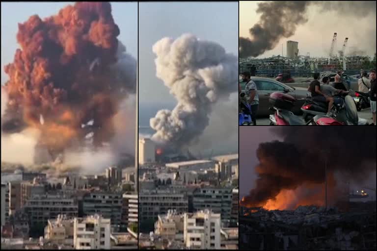 ബെയ്‌റൂത്ത് ഇരട്ടസ്ഫോടനം  Beirut blast latest update  death toll beirut blast  Lebanon beirut blast news  ബെയ്റൂത്ത് സ്ഫോടനം മരണസംഖ്യ  ammonium nitrate blast beirut  ലെബനന്‍ ബെ്യ്റൂത്ത്