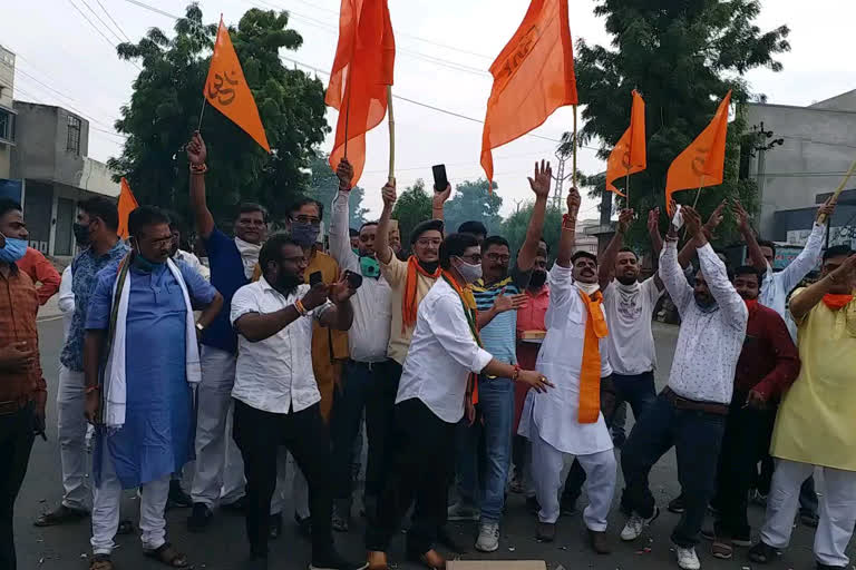 भाजपा ने राम मंदिर को लेकर मनया जश्न, BJP celebrates Ram temple