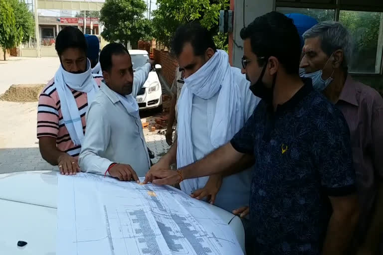 MLA NK Sharma stopped illegal construction of Chandigarh apartment